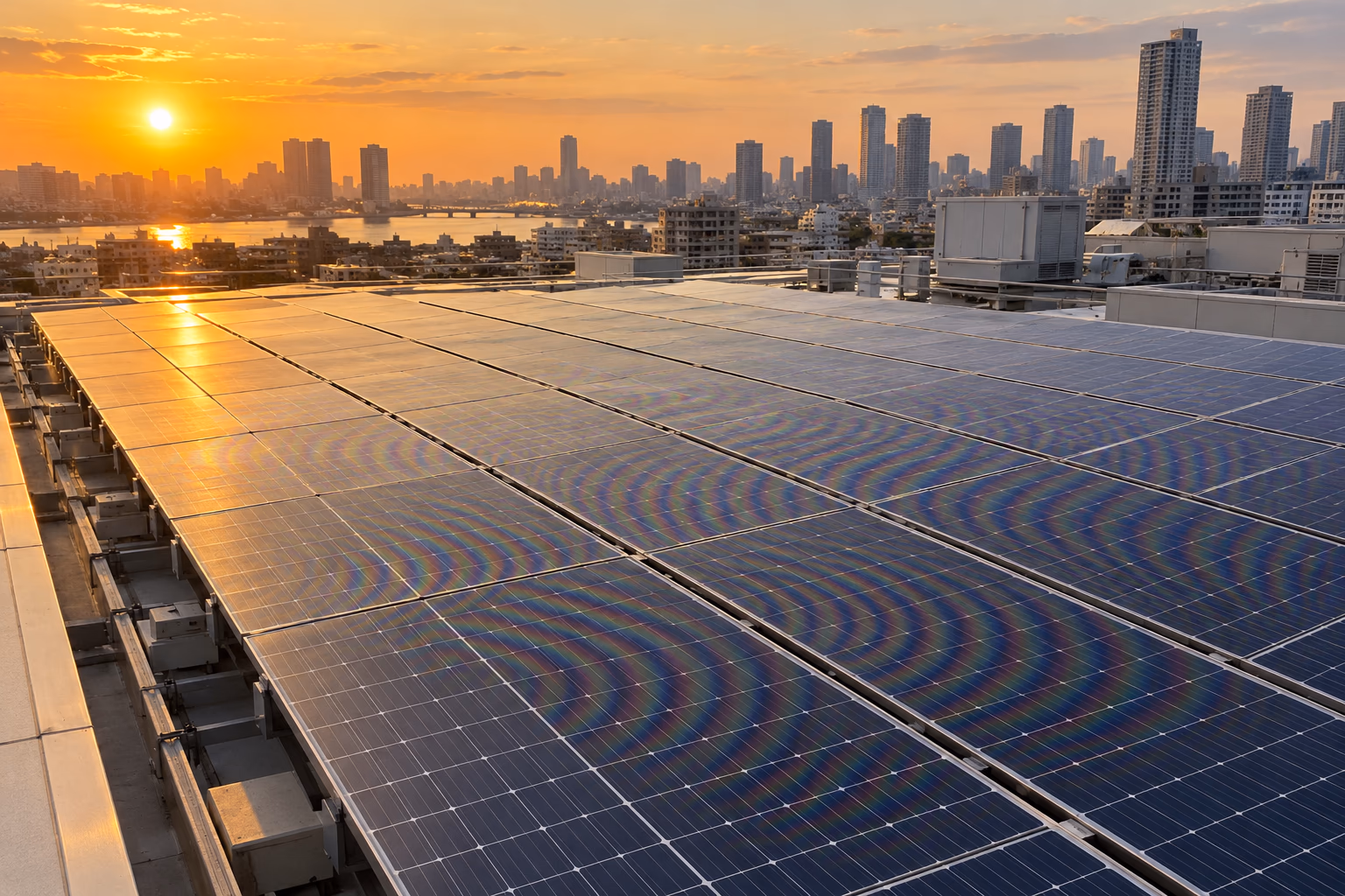 Correct solar panels and repeating surfaces before enhancement
